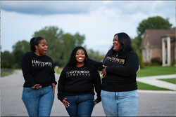 Haute Noir's Embroidered Crewneck